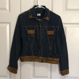 Vintage City Girl by Nancy Bolen Denim Jacket